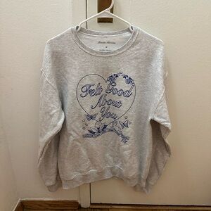 Gracie Abrams Felt Good About You Sweatshirt M NWOT